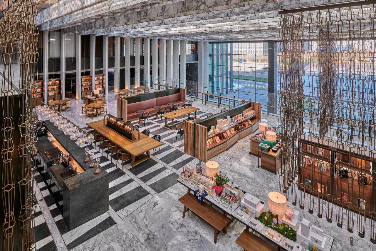 Mumian Beijing Daxing International Airport, Part Of Hyatt Hotel Bagian luar foto The lobby of the hotel