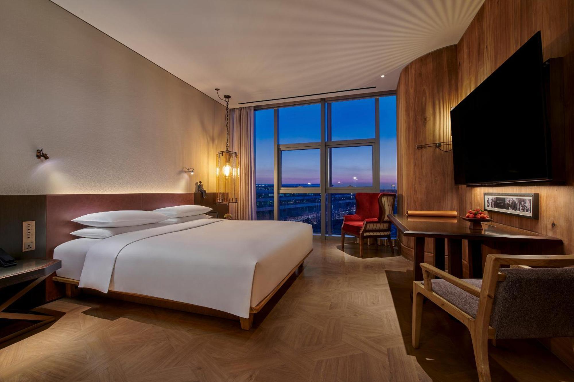 Mumian Beijing Daxing International Airport, Part Of Hyatt Hotel Bagian luar foto Deluxe Room